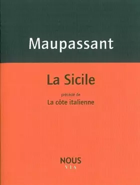 Couverture du produit · La Sicile : Précédé de La côte italienne