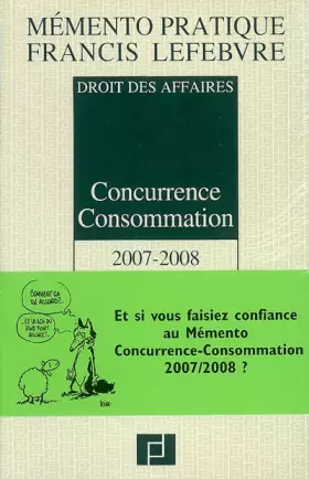 Couverture du produit · Concurrence Consommation : Droit des affaires