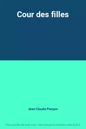Couverture du produit · Cour des filles