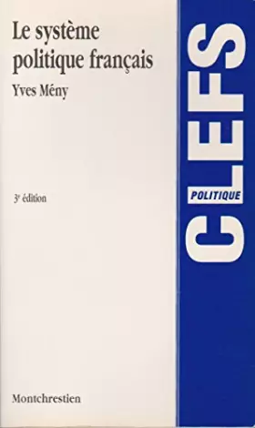Couverture du produit · Le système politique français