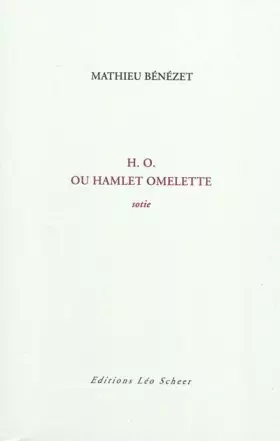 Couverture du produit · H.O. OU HAMLET OMELETTE
