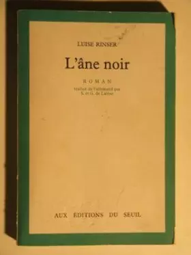 Couverture du produit · L'Âne noir