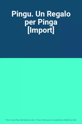 Couverture du produit · Pingu. Un Regalo per Pinga [Import]