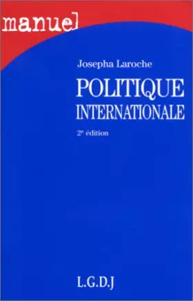 Couverture du produit · Politique internationale, 2e édition