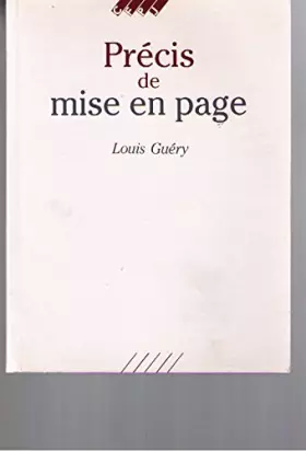 Couverture du produit · Précis de mise en page