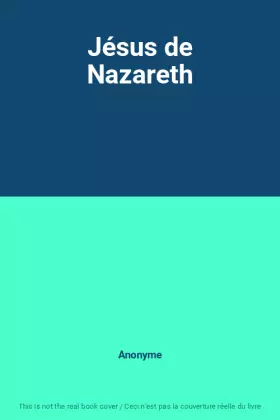 Couverture du produit · Jésus de Nazareth
