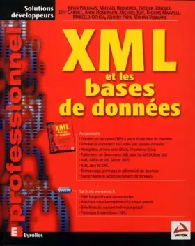 Couverture du produit · XML et les bases de données