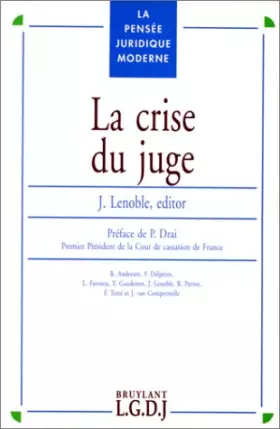Couverture du produit · La Crise du juge