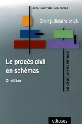 Couverture du produit · Le procès civil en schémas : Droit judiciaire privé