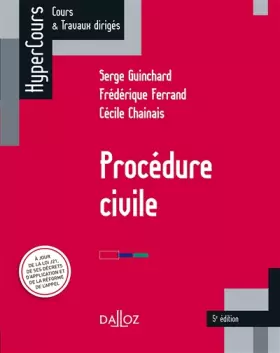 Couverture du produit · Procédure civile 5e éd. - 5e éd.