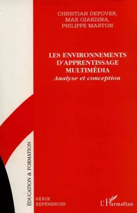 Couverture du produit · Environnements d'apprentissage multimedia