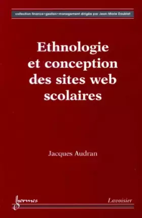 Couverture du produit · Ethnologie et conception des sites Web scolaires