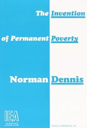 Couverture du produit · The Invention of Permanent Poverty