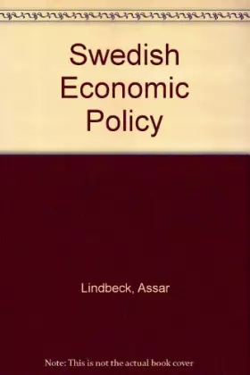 Couverture du produit · Swedish Economic Policy