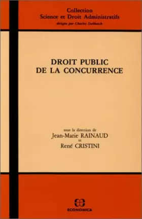 Couverture du produit · Droit public de la concurrence