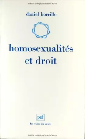 Couverture du produit · Homosexualités et droit