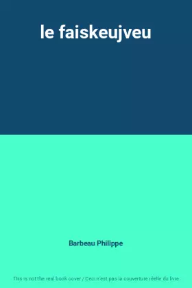 Couverture du produit · le faiskeujveu