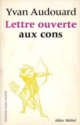 Couverture du produit · Lettre ouverte aux cons