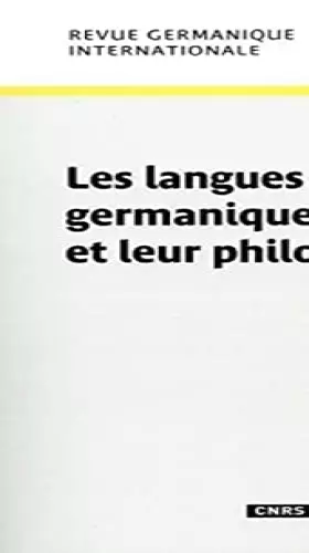 Couverture du produit · Revue Germanique Internationale 34 - Les langues germaniques anciennes et leur philologie