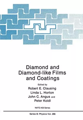 Couverture du produit · Diamond and Diamond-Like Films and Coatings
