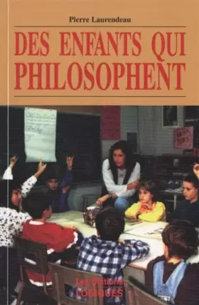 Couverture du produit · Les enfants qui philosophent