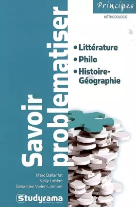 Couverture du produit · Savoir problématiser