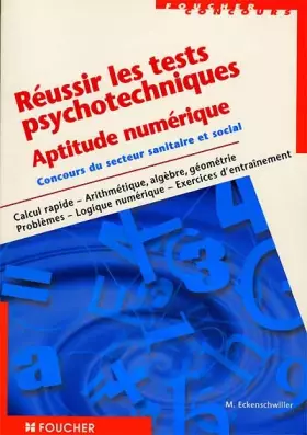 Couverture du produit · Réussir les tests psychologique d'aptitude numérique