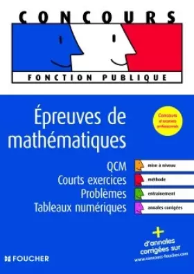 Couverture du produit · Epreuves de mathématiques