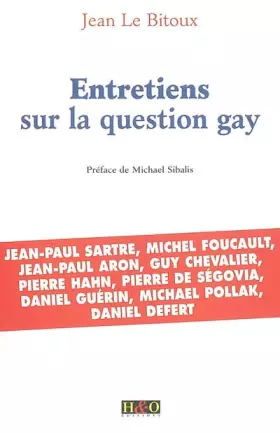 Couverture du produit · Entretiens sur la question gay
