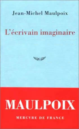 Couverture du produit · L'Ecrivain imaginaire