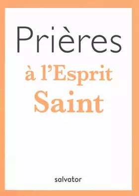 Couverture du produit · PRIERES A L´ESPRIT SAINT