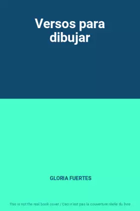 Couverture du produit · Versos para dibujar