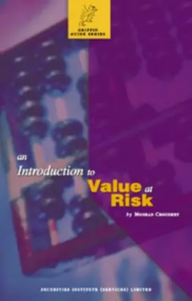 Couverture du produit · An Introduction to Value at Risk