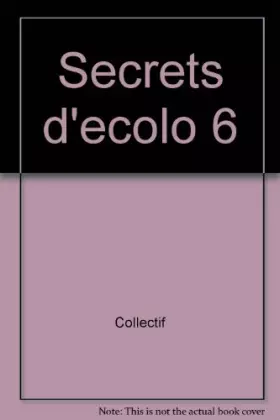 Couverture du produit · Les secrets d'Ecolo 6