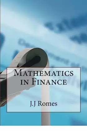 Couverture du produit · Mathematics in Finance