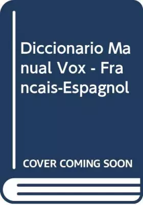 Couverture du produit · Diccionario manual vox frances-español: