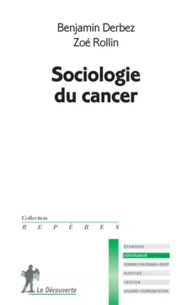 Couverture du produit · Sociologie du cancer
