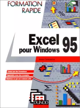 Couverture du produit · Excel pour Windows 95