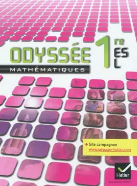 Couverture du produit · Odyssée Mathématiques 1res ES/L éd 2011 - Manuel de l'élève (format compact): Manuel de l'élève Format Compact