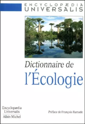 Couverture du produit · Dictionnaire de l'écologie