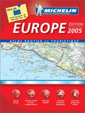 Couverture du produit · Atlas : Europe (A4 spirale)