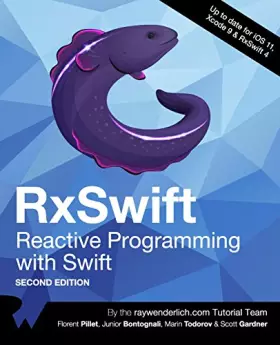 Couverture du produit · RxSwift: Reactive Programming with Swift, Second Edition