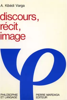 Couverture du produit · DISCOURS, RECIT, IMAGE