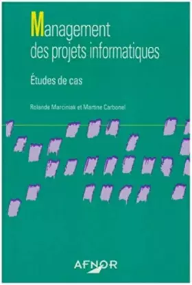 Couverture du produit · Management des projets informatiques