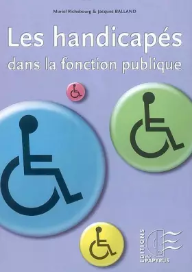 Couverture du produit · Les handicapés dans la fonction publique