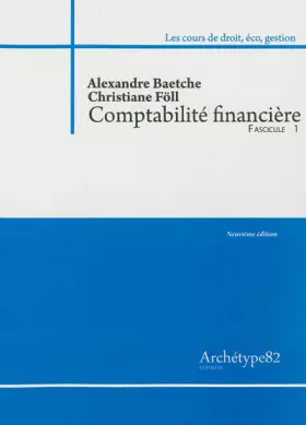 Couverture du produit · Comptabilité financière