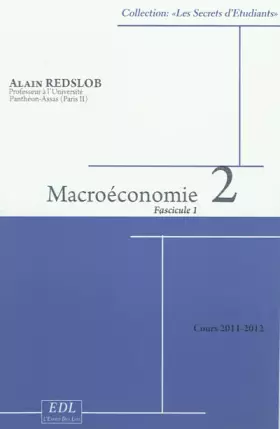 Couverture du produit · Macroéconomie 2