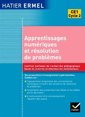 Couverture du produit · Apprentissages numériques et résolution de problèmes CE1