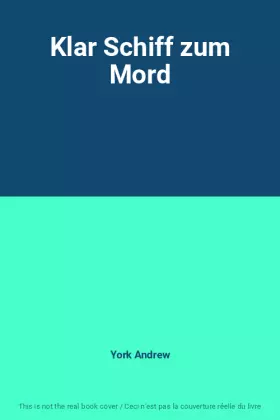 Couverture du produit · Klar Schiff zum Mord