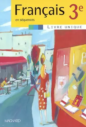 Couverture du produit · Français, 3ème